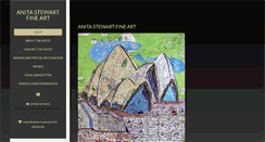 Desktop Screenshot of anitastewartgallery.com